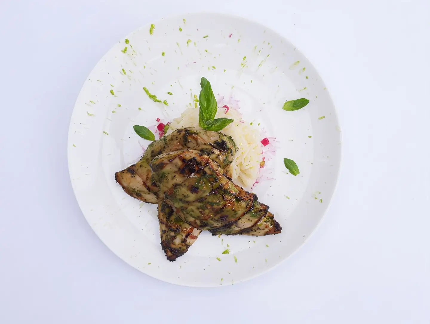 Grilled Pesto Chicken