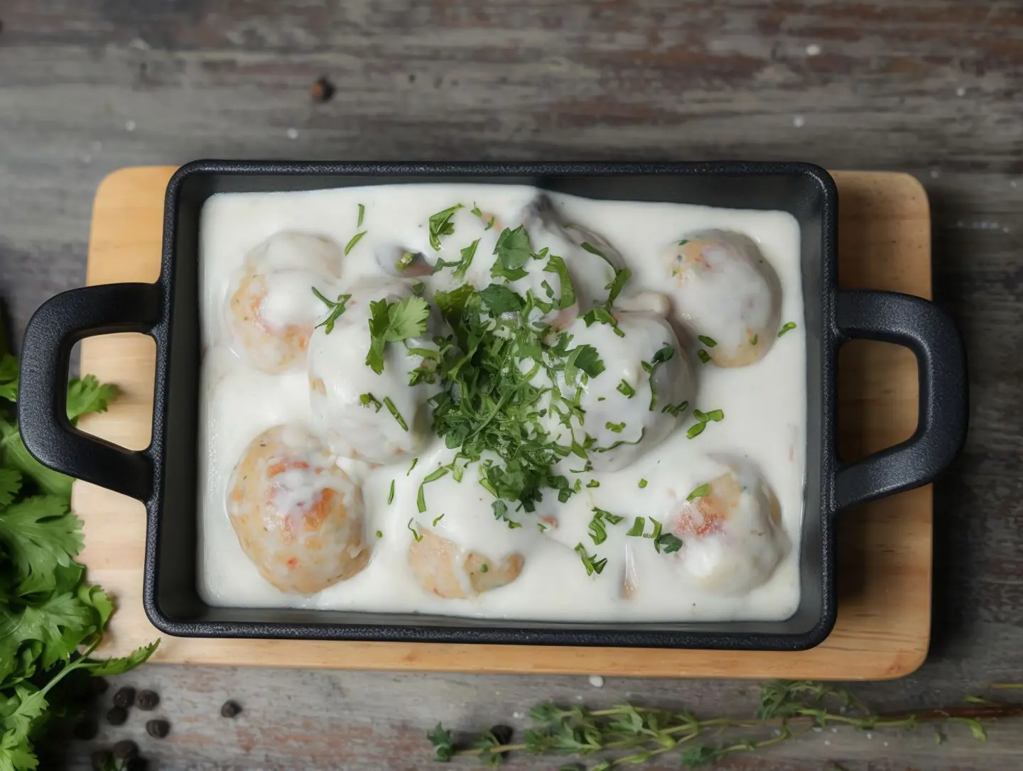 Creamy Chicken Balls