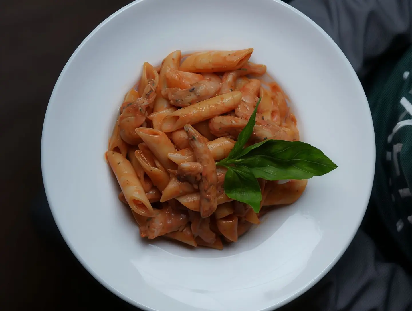 Pink Shrimp Pasta