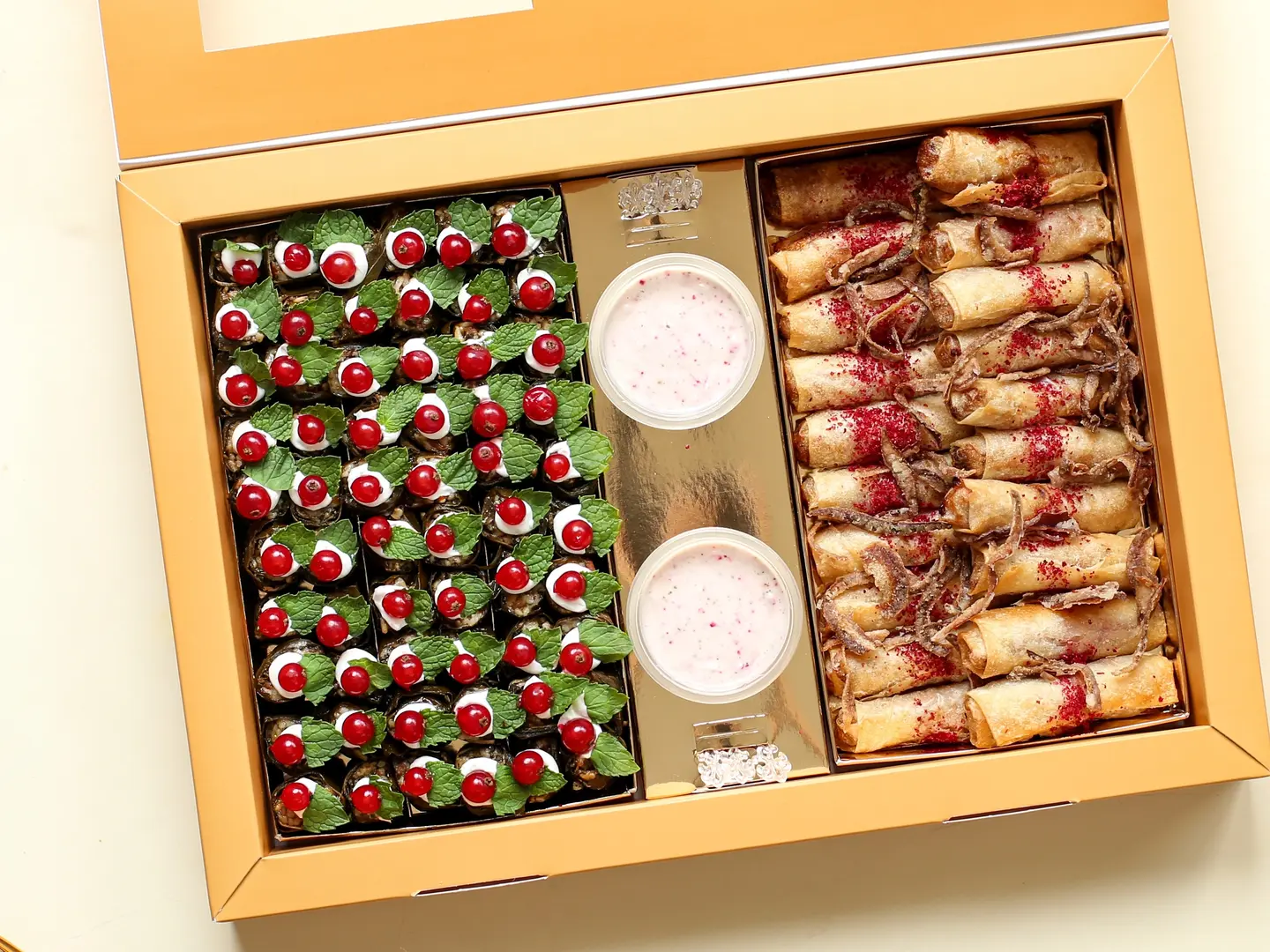 Mix Box Of Grape Leaves Sushi & Musakhan