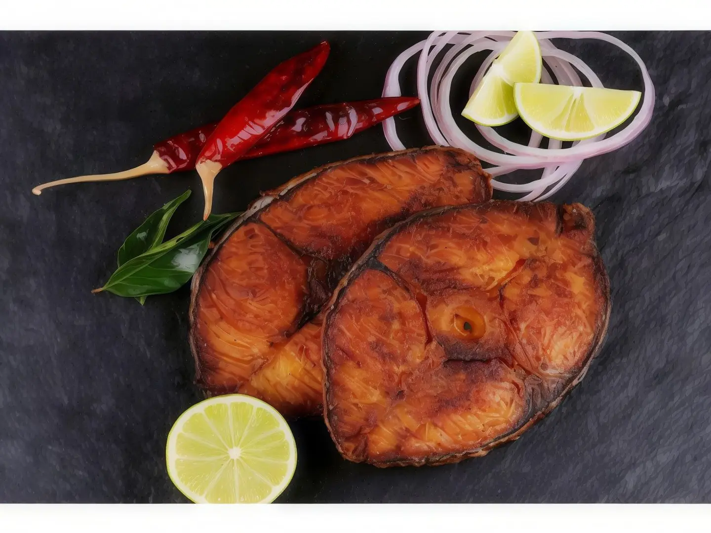 سمك كنعد شريحتين نصف كيلو