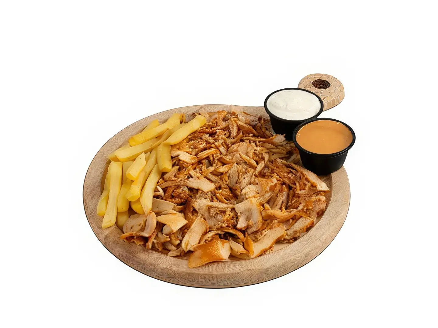 صحن شاورما كبير