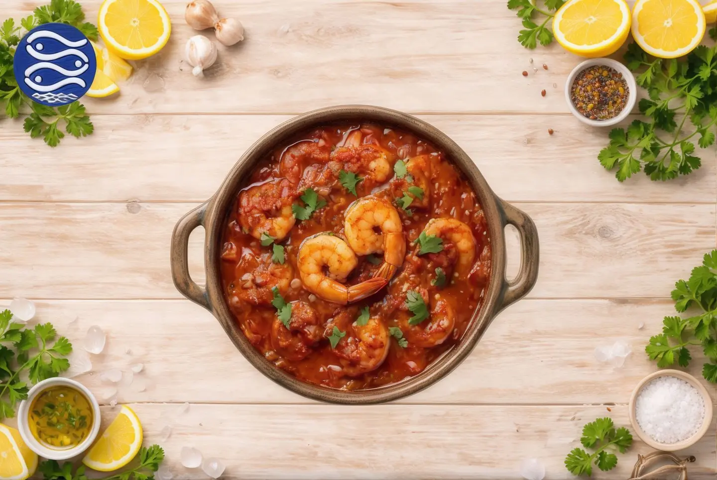 Spicy Shrimp Tagine