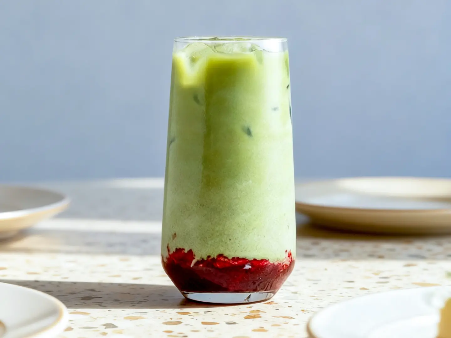 Iced Strawberry Matcha