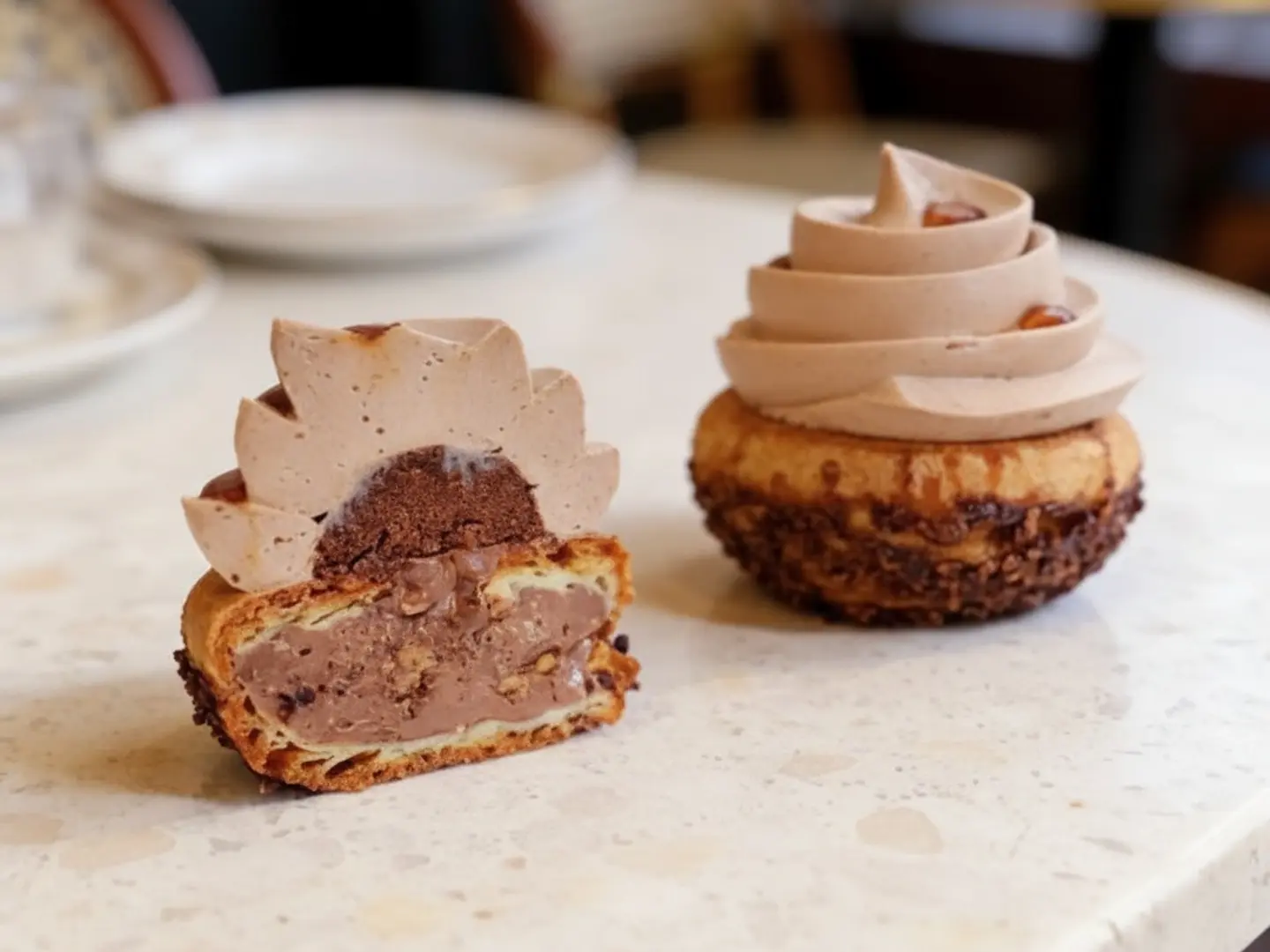 Chocolate Hazelnut Choux