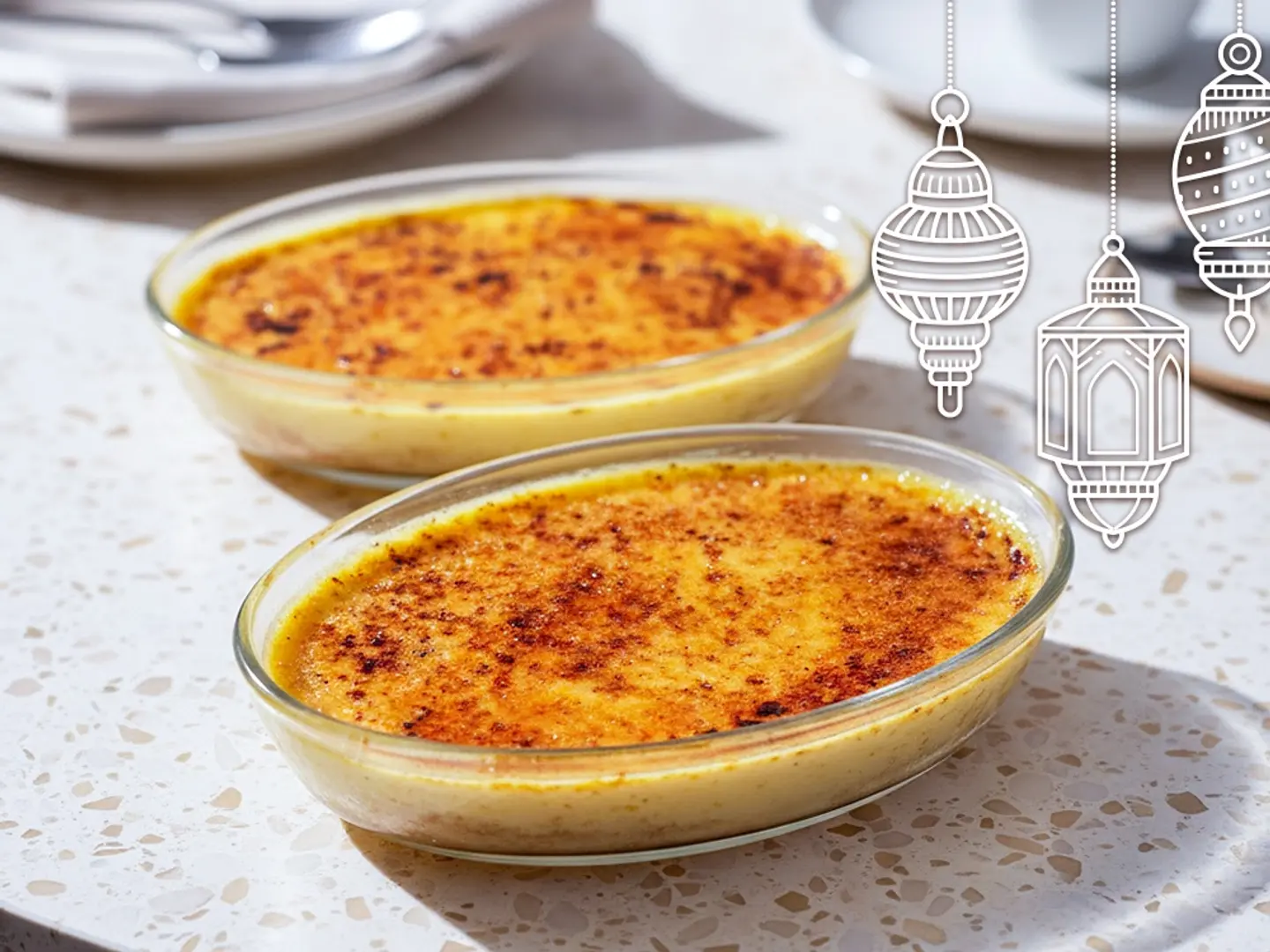 Um Ali Cream Brulee Sharing Size