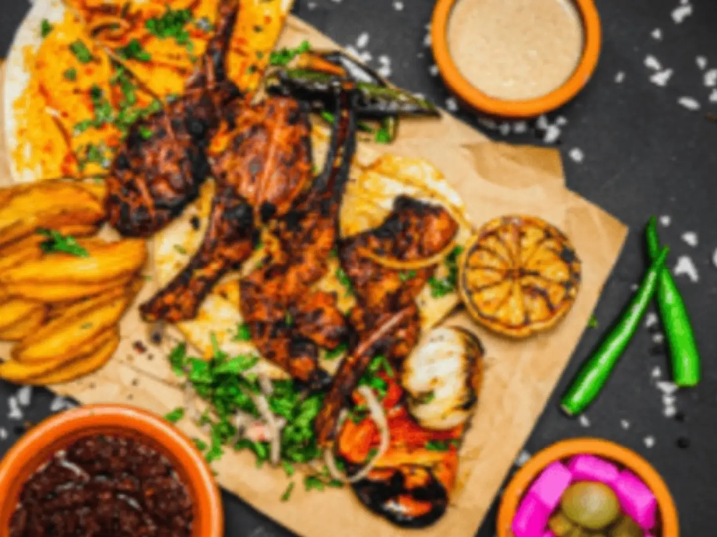 ريش لحم ضأن نصف كيلو - كيلو