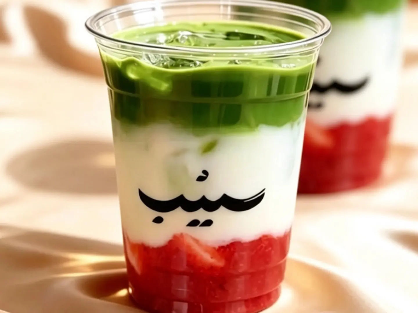 ماتشا فراولة