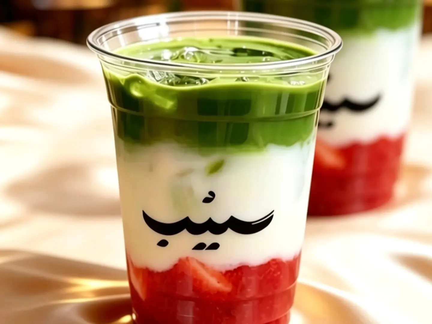 Strawberry Matcha