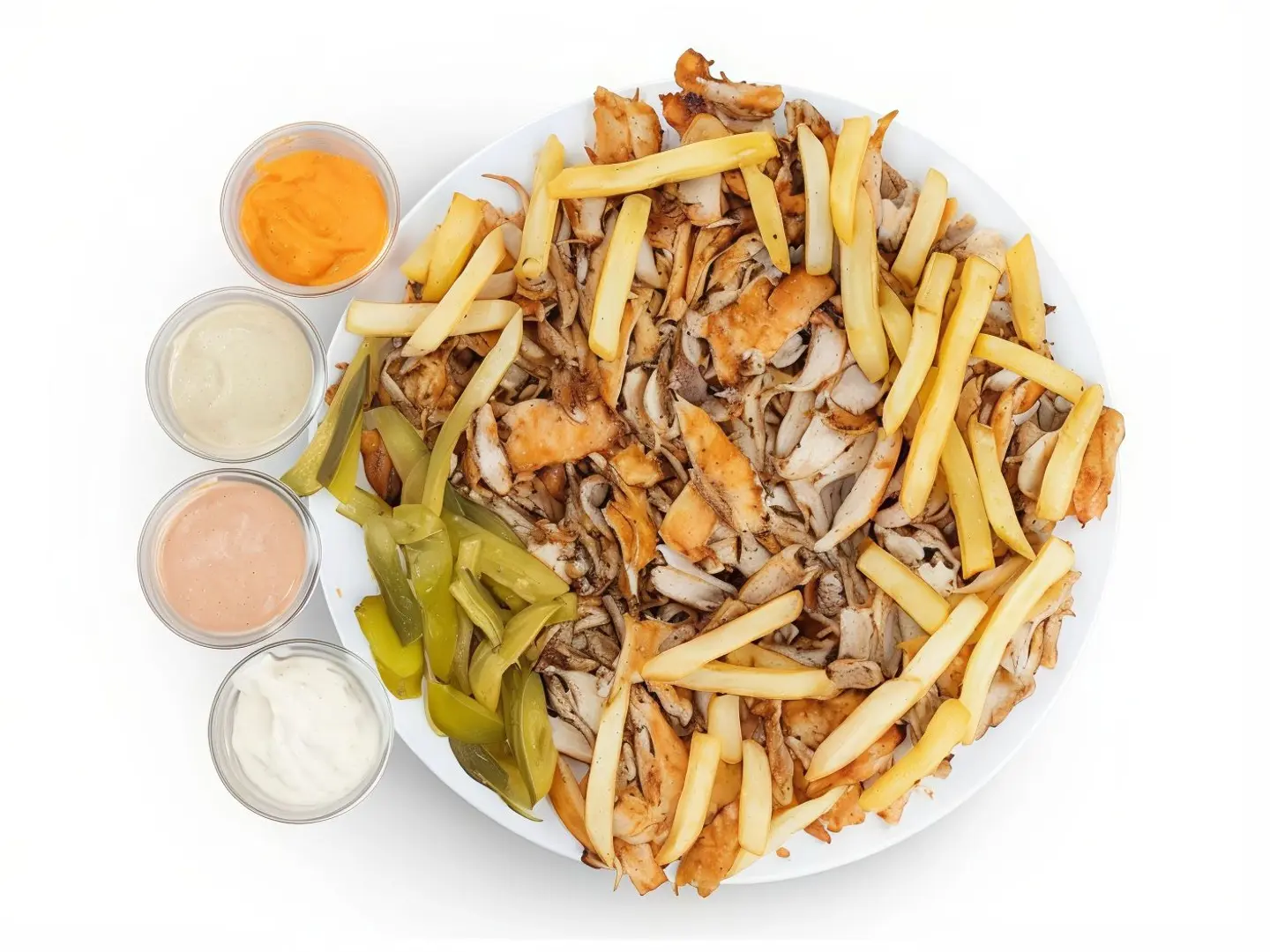 Shawarma Slices Plate
