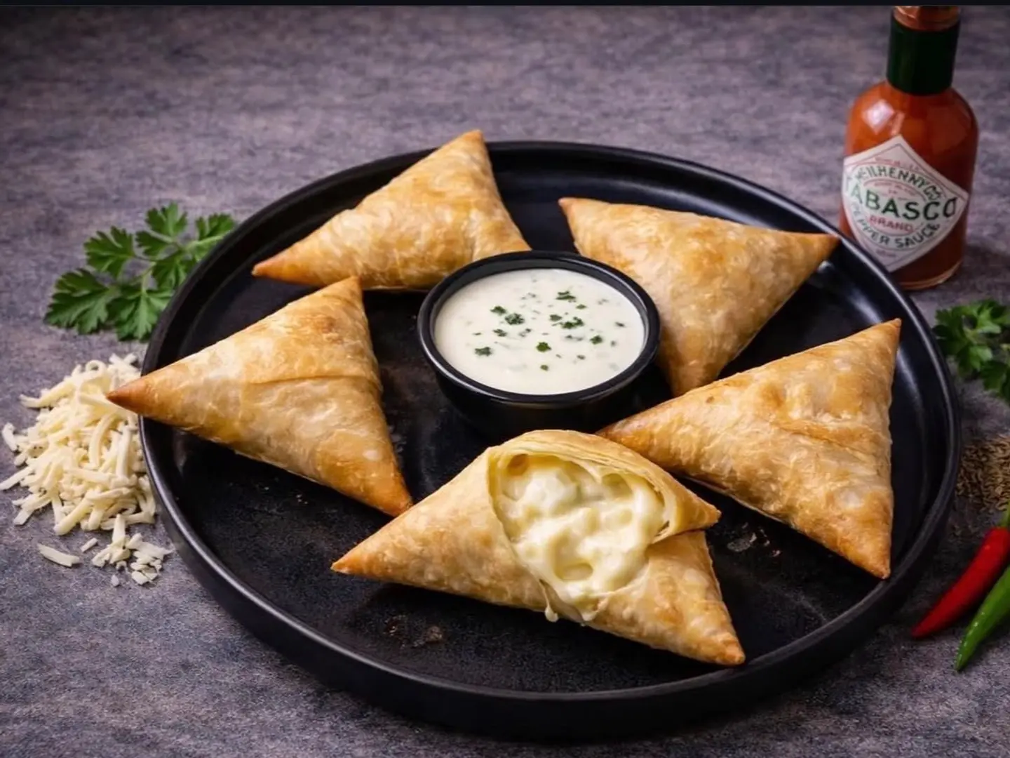 سمبوسة جبن سائل ( كيلو )