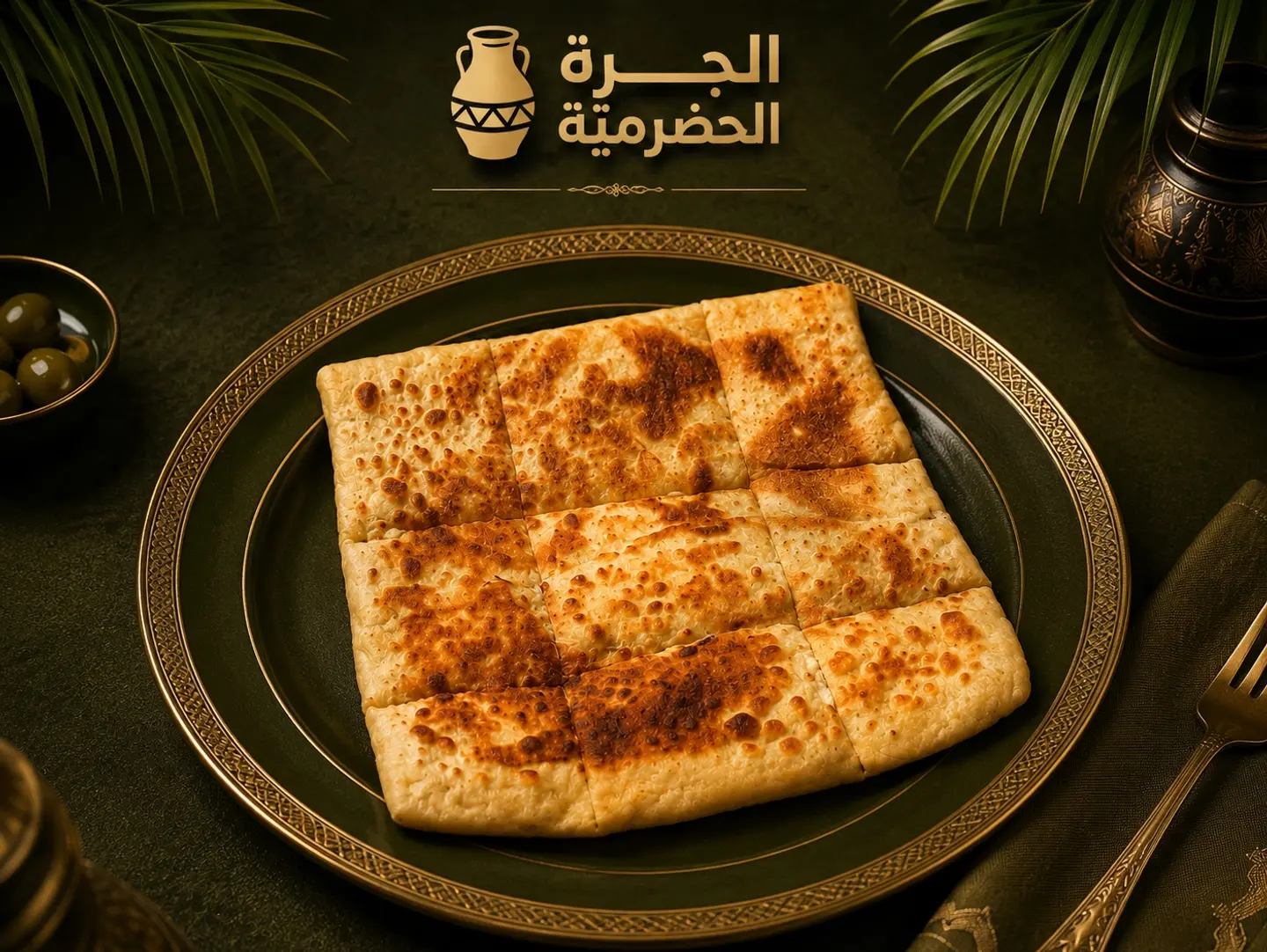 Mutabbak With Cream Cheese