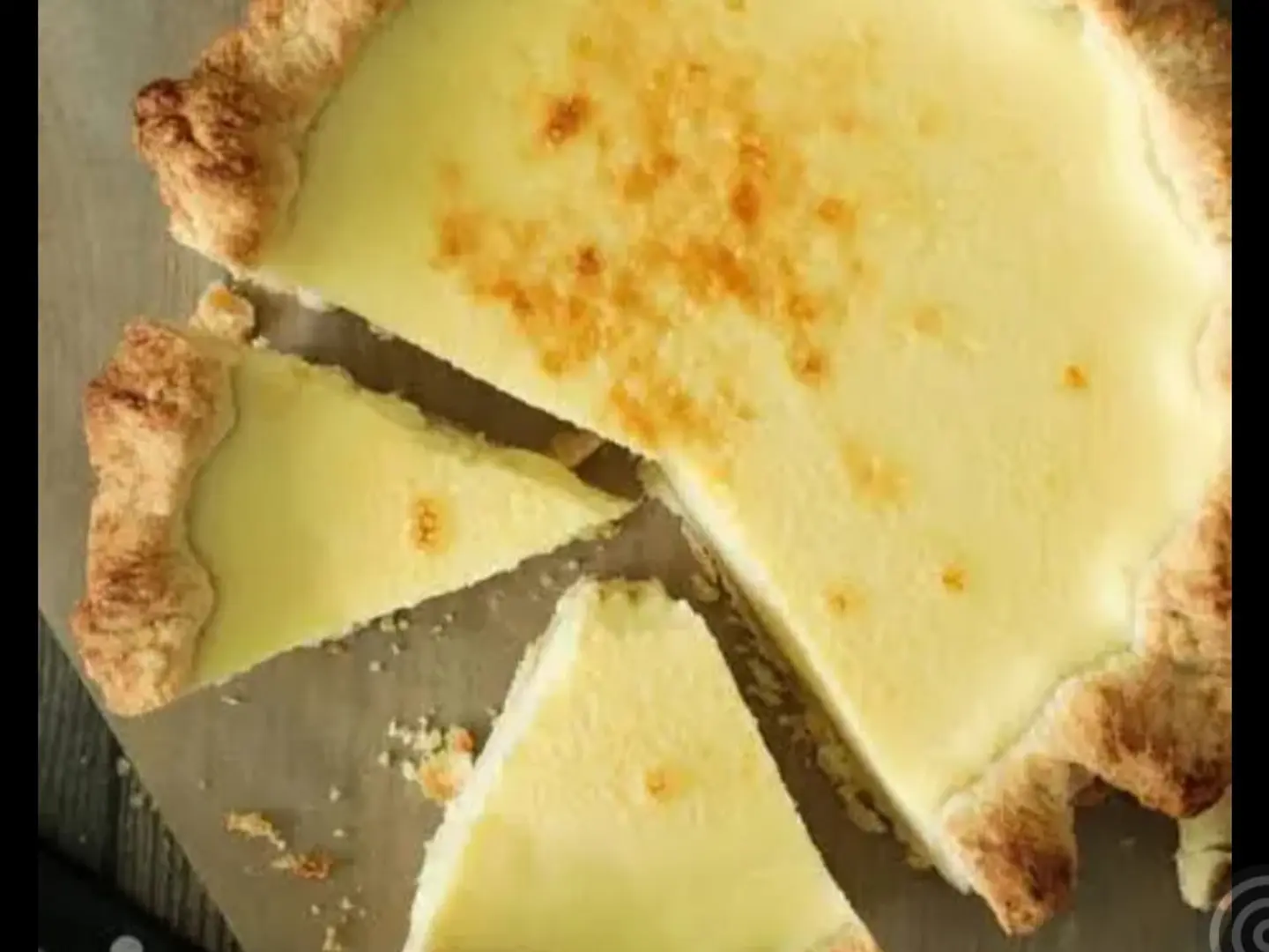 فطيرة بيض سادة