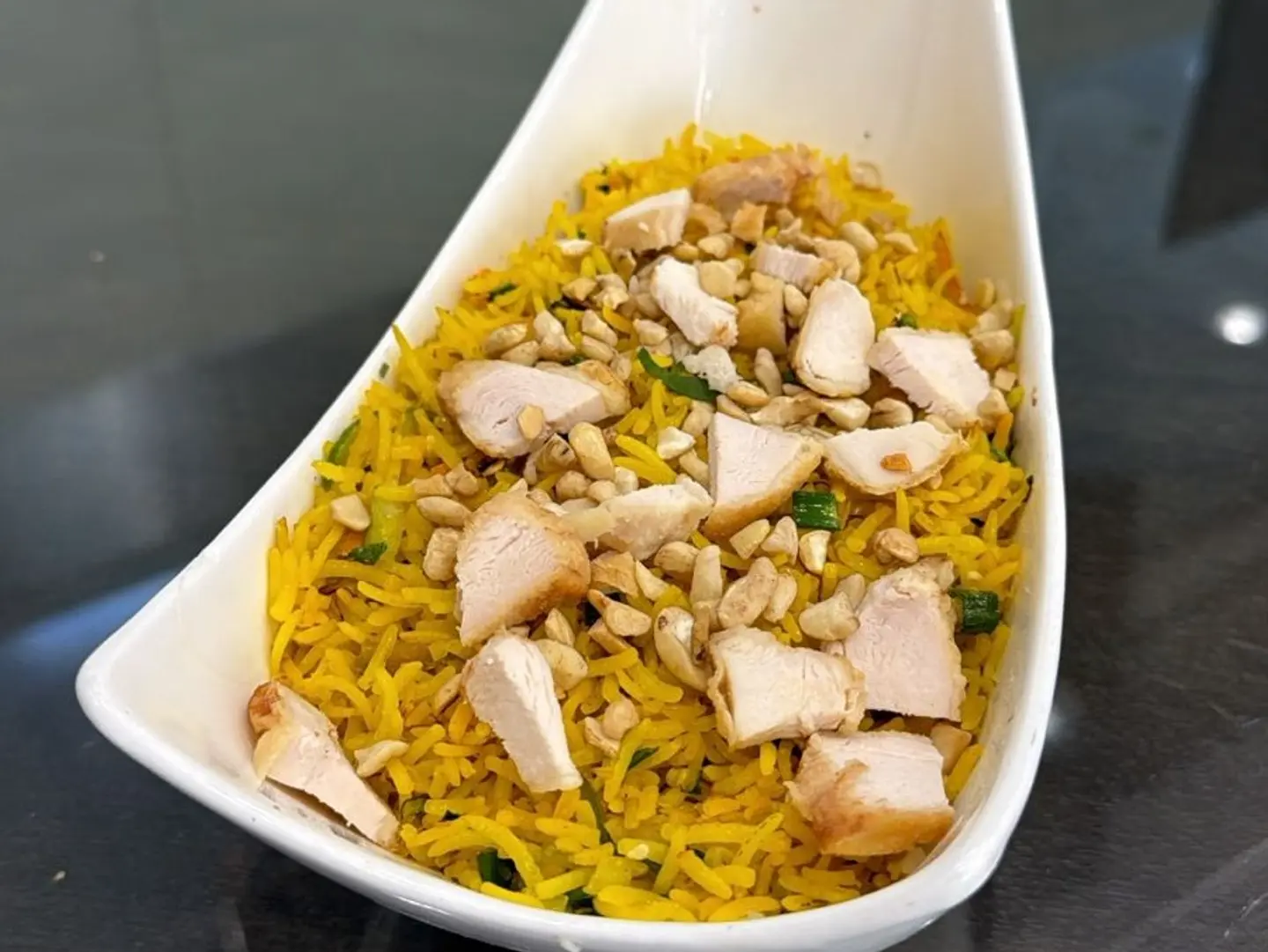 أرز دجاج سنغافورة