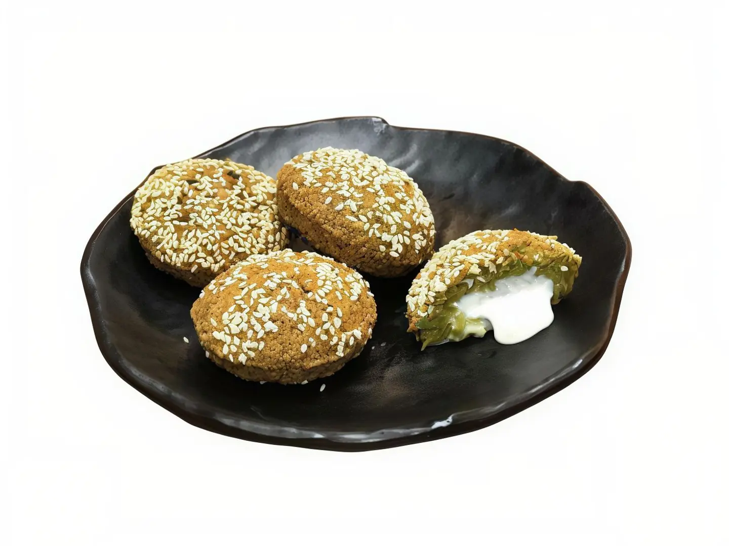 Falafel Stuffed With Cheese