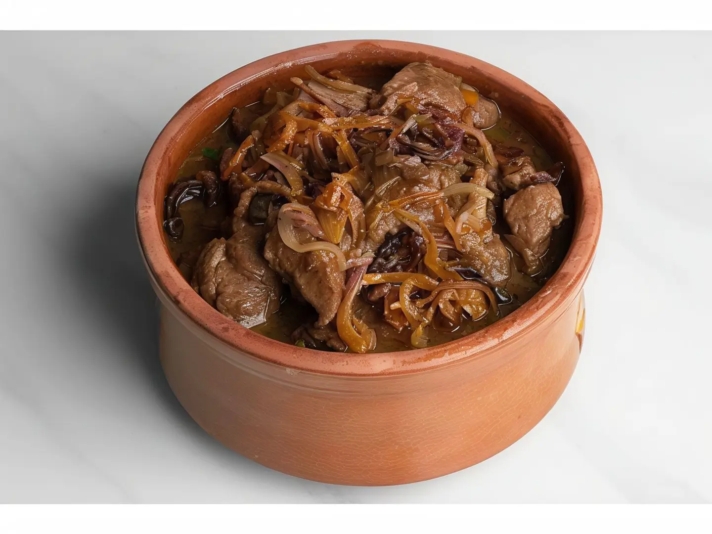 Meat Tajine With Onions