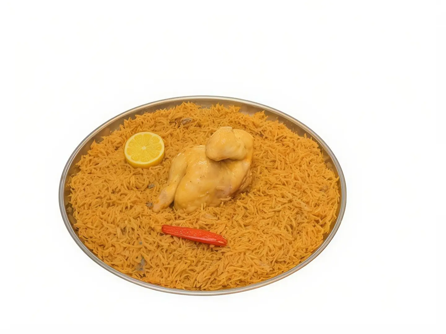 نصف دجاج مضغوط
