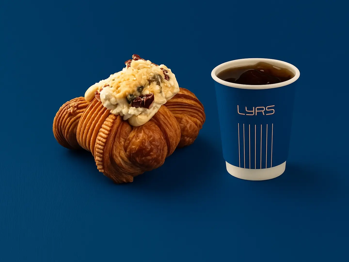 كرواسون مالح مع قهوة اليوم