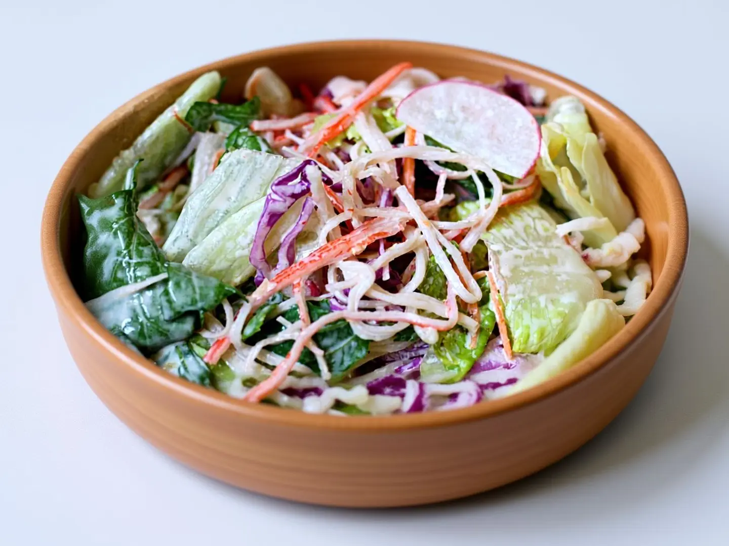 سلطة الكابوريا بالزنجبيل