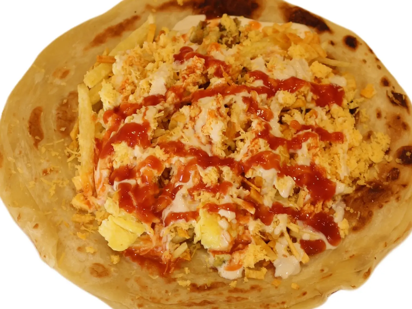 فطيرة جبن وشيبس بطل