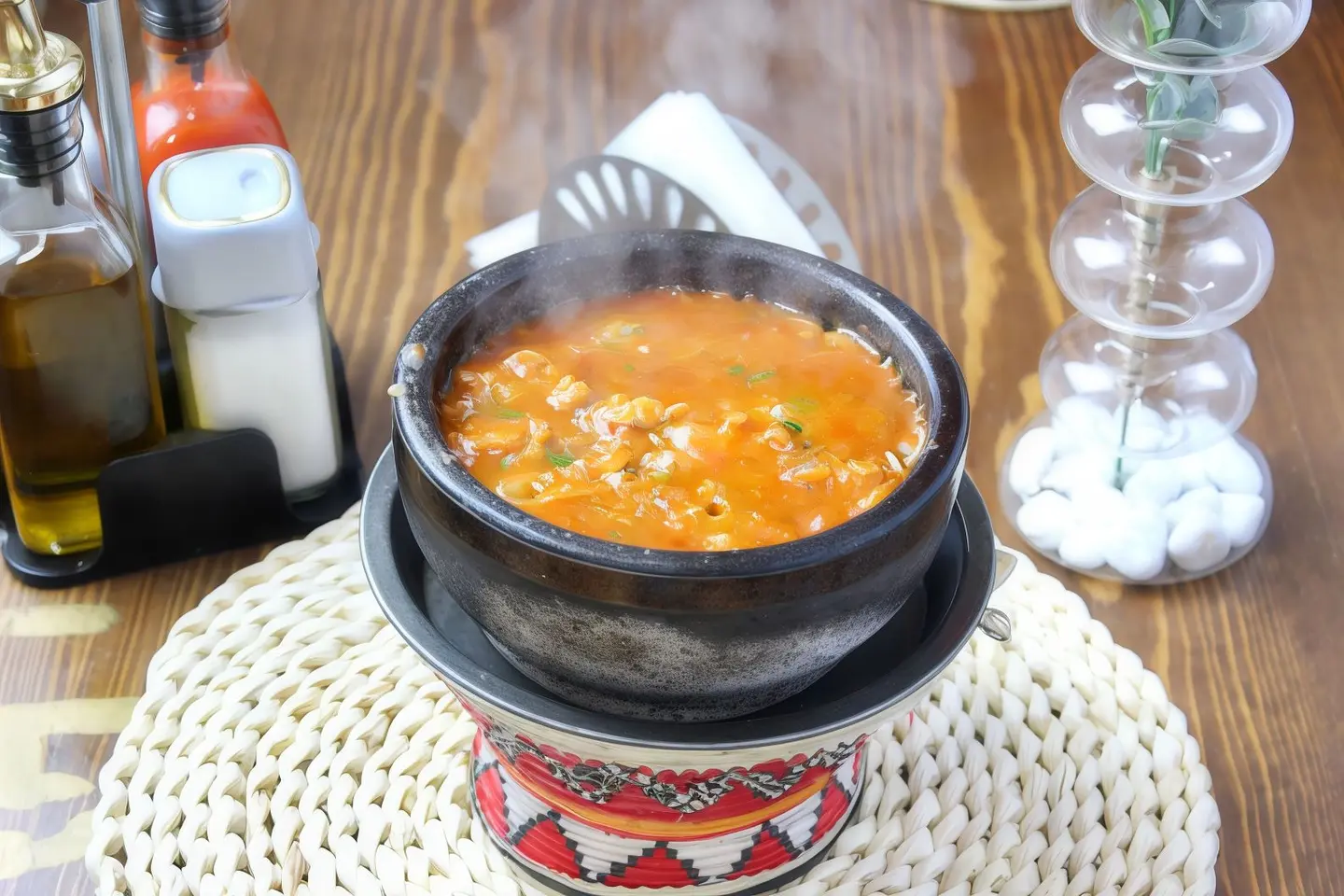 بازلاء مع التونة