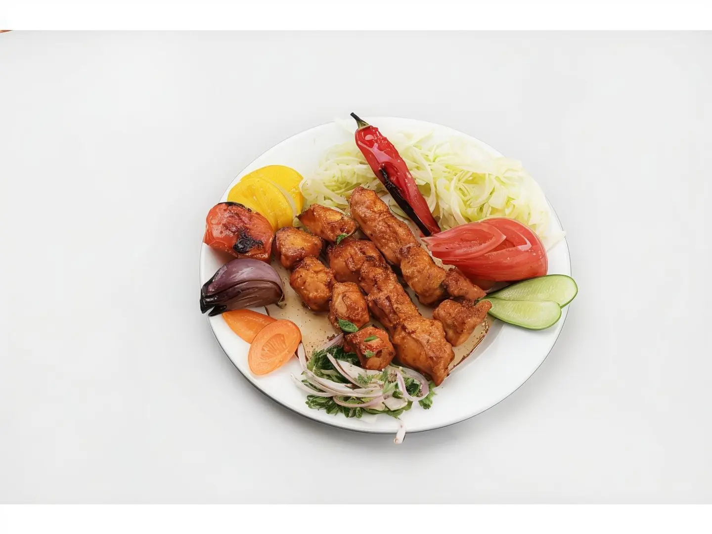 Shish Tawook Plate