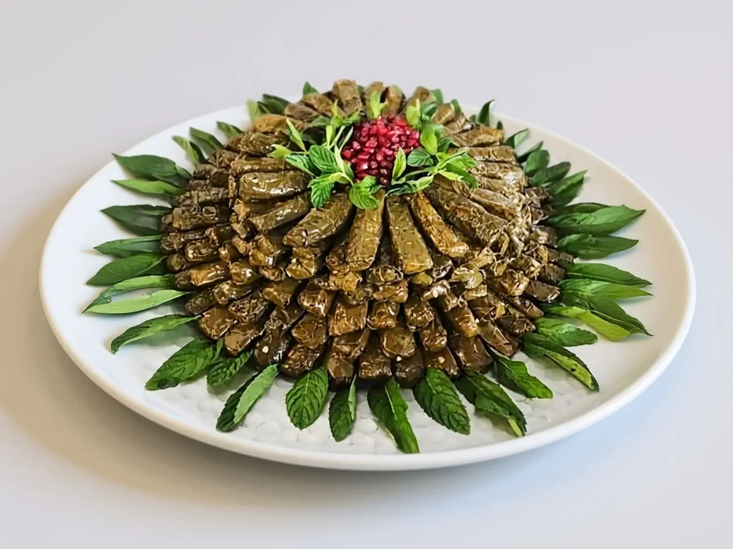 صحن ورق عنب 100 حبة