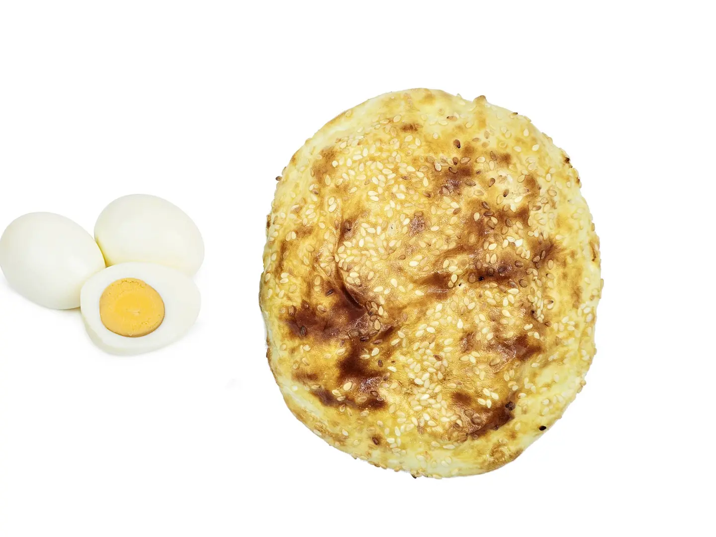 فطيره بيض مسلوق