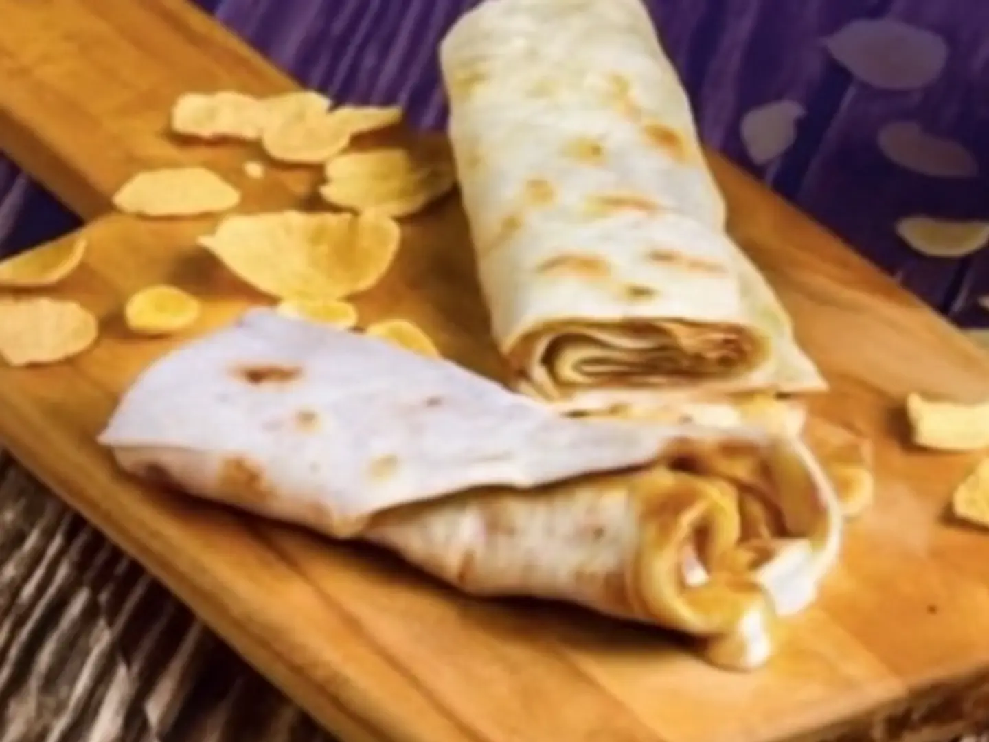 Chapati With Egg And Cheese