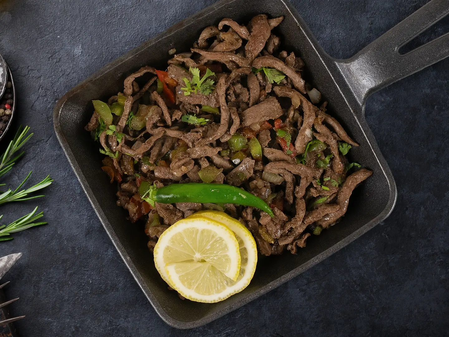 صحن كبدة حاشي طازج