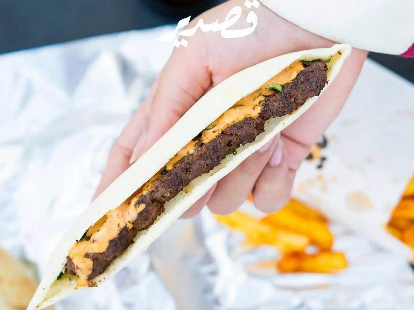 صمونة كباب لحم