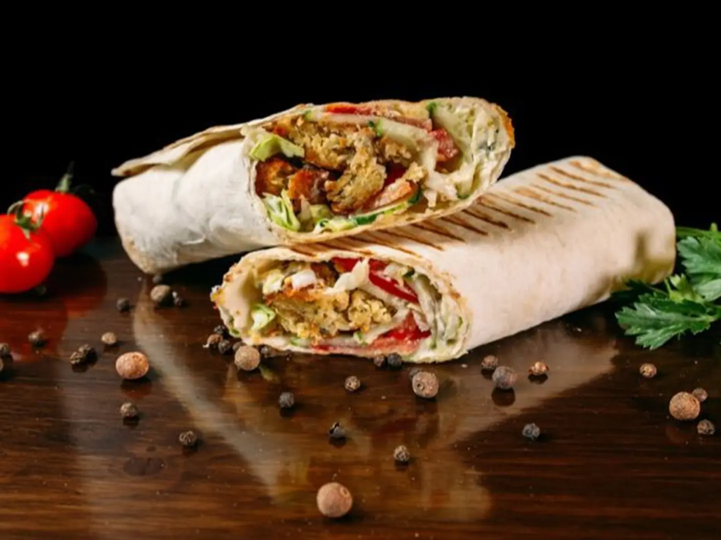Shawarma Saj Sandwich - Arab Plate