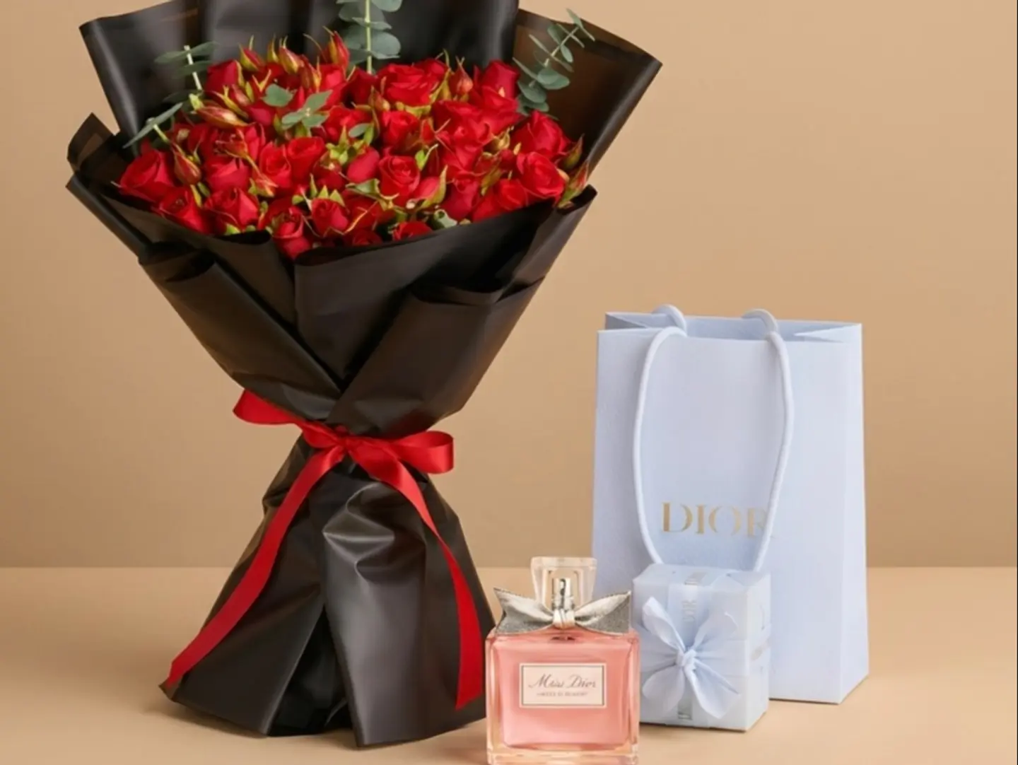 Iss Dior International Perfume With Bouquet