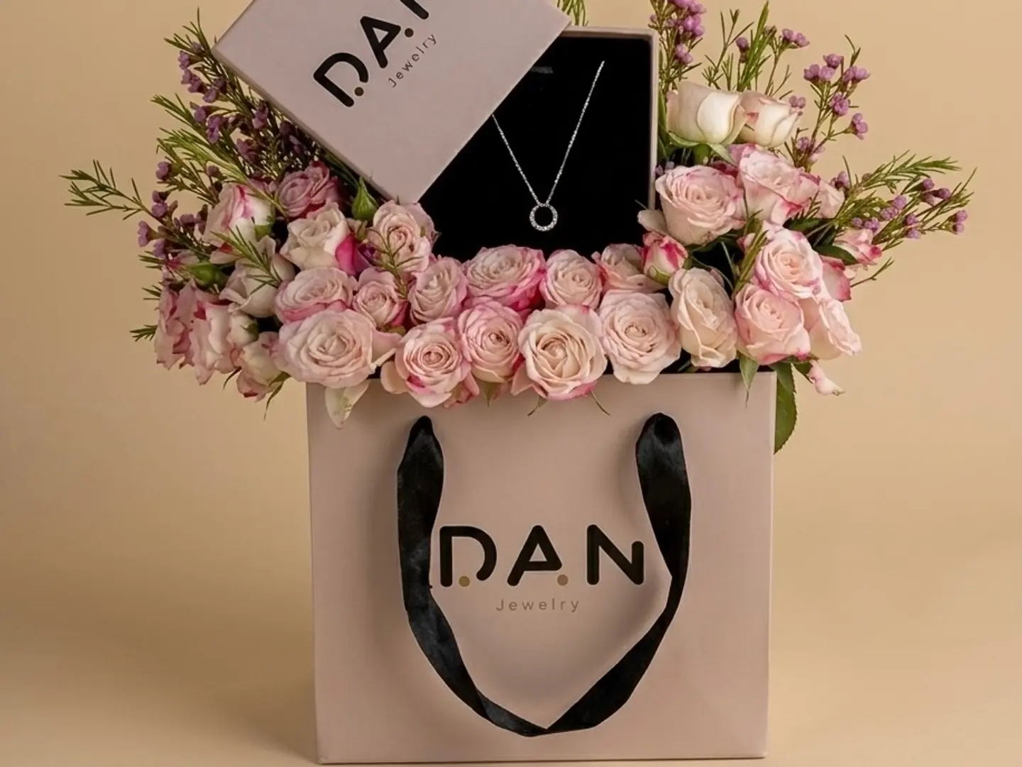 Dainty Dairy Necklace