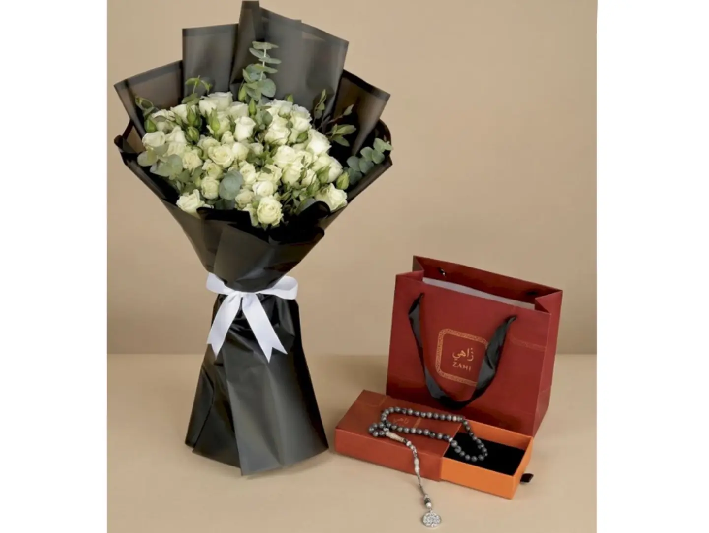 A Bright Roam And A White Bouquet