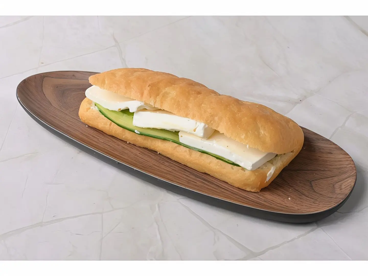White Cheese Sandwich