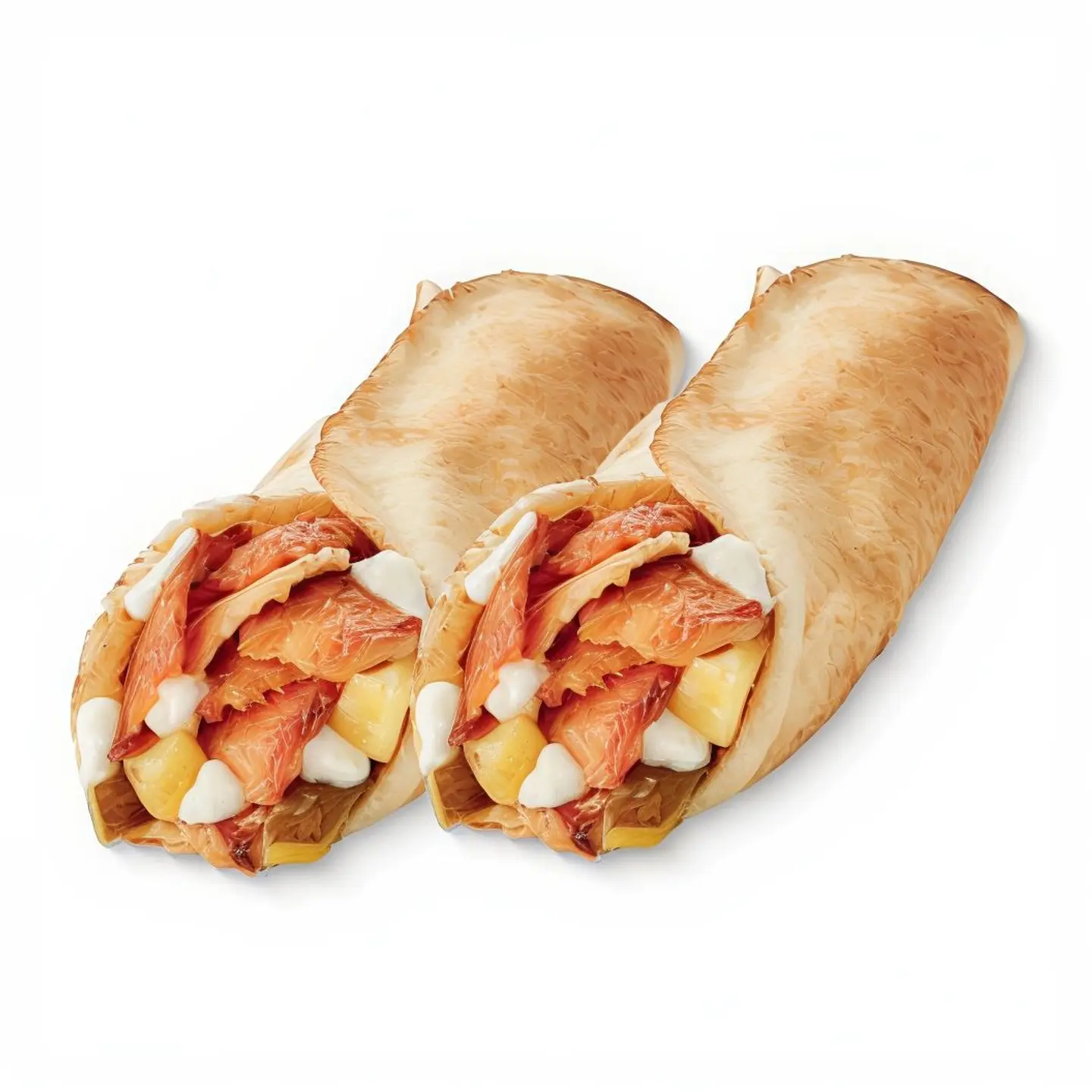 اثنين شاورما فلقة