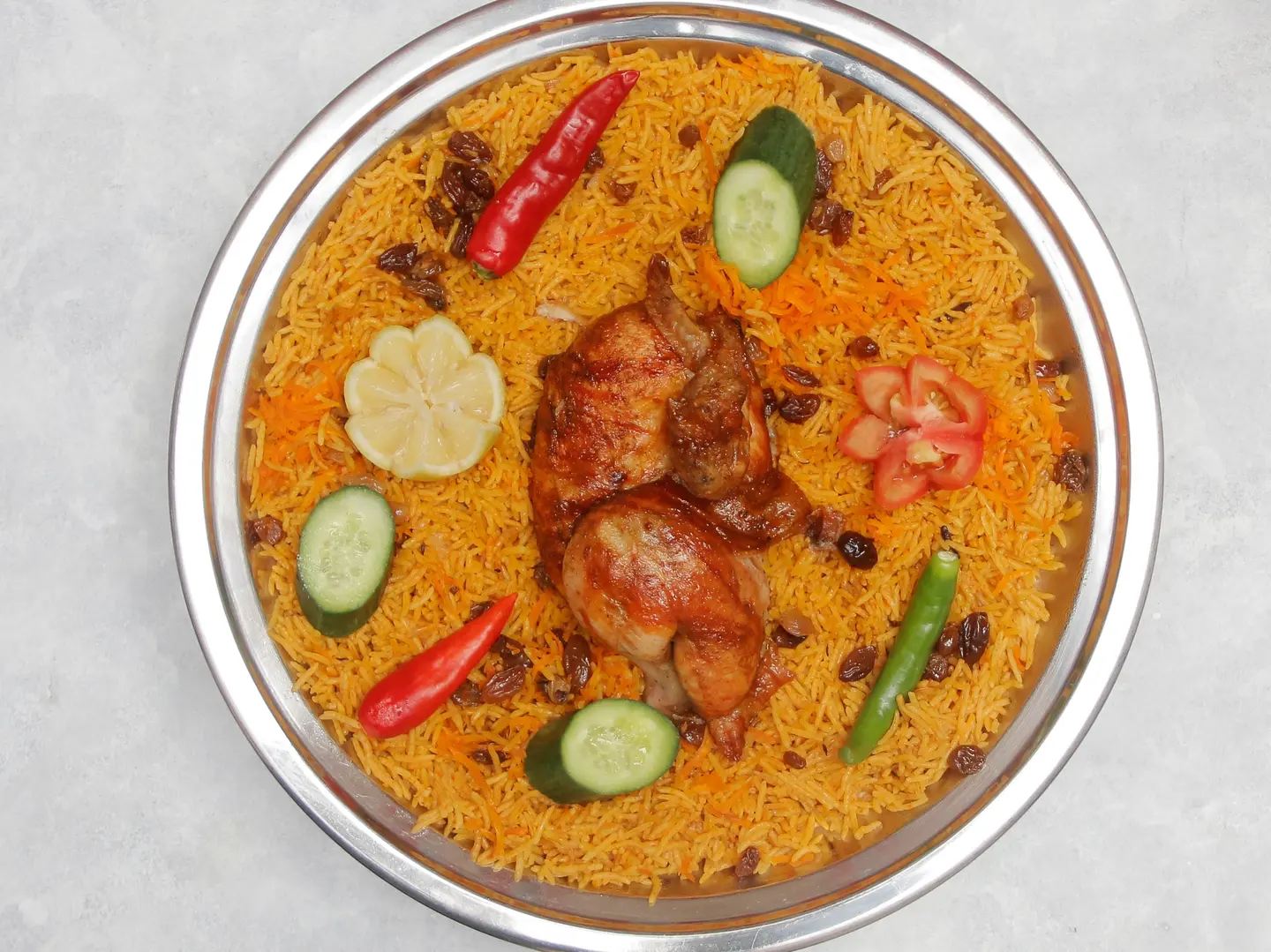 Half Grilled Chicken Regular With Rice