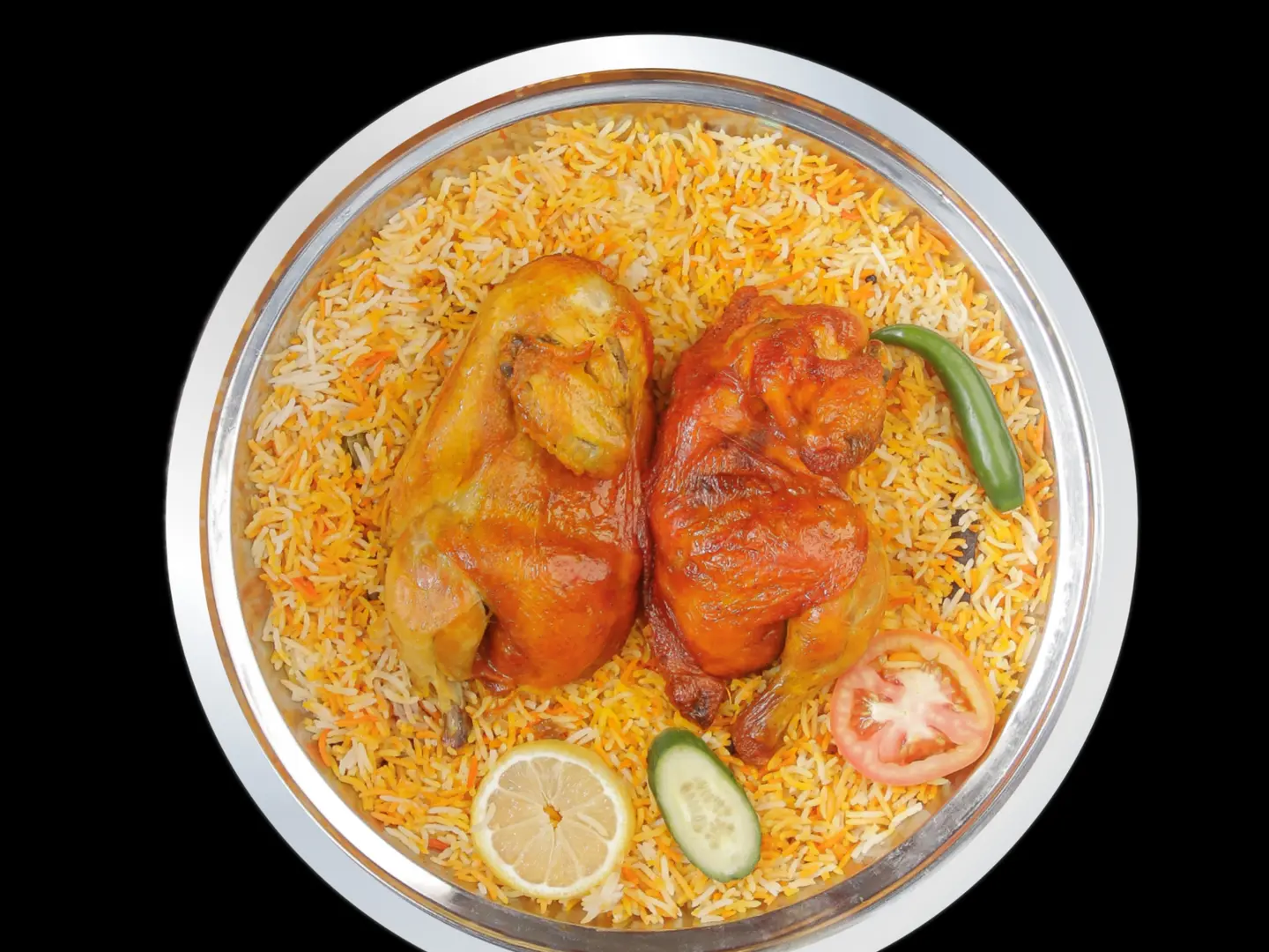 Whole Mandi Chicken With Rice