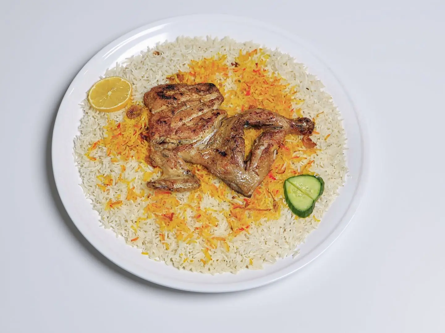 Half Mathbi Chicken With Kozi Rice