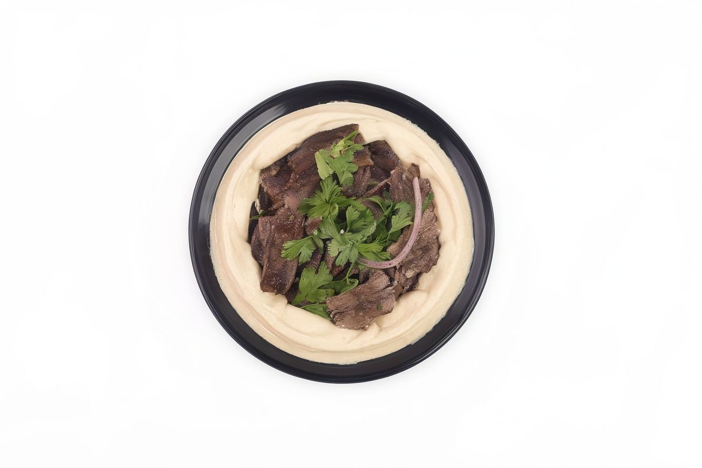 Shawarma Beef W/Hummus