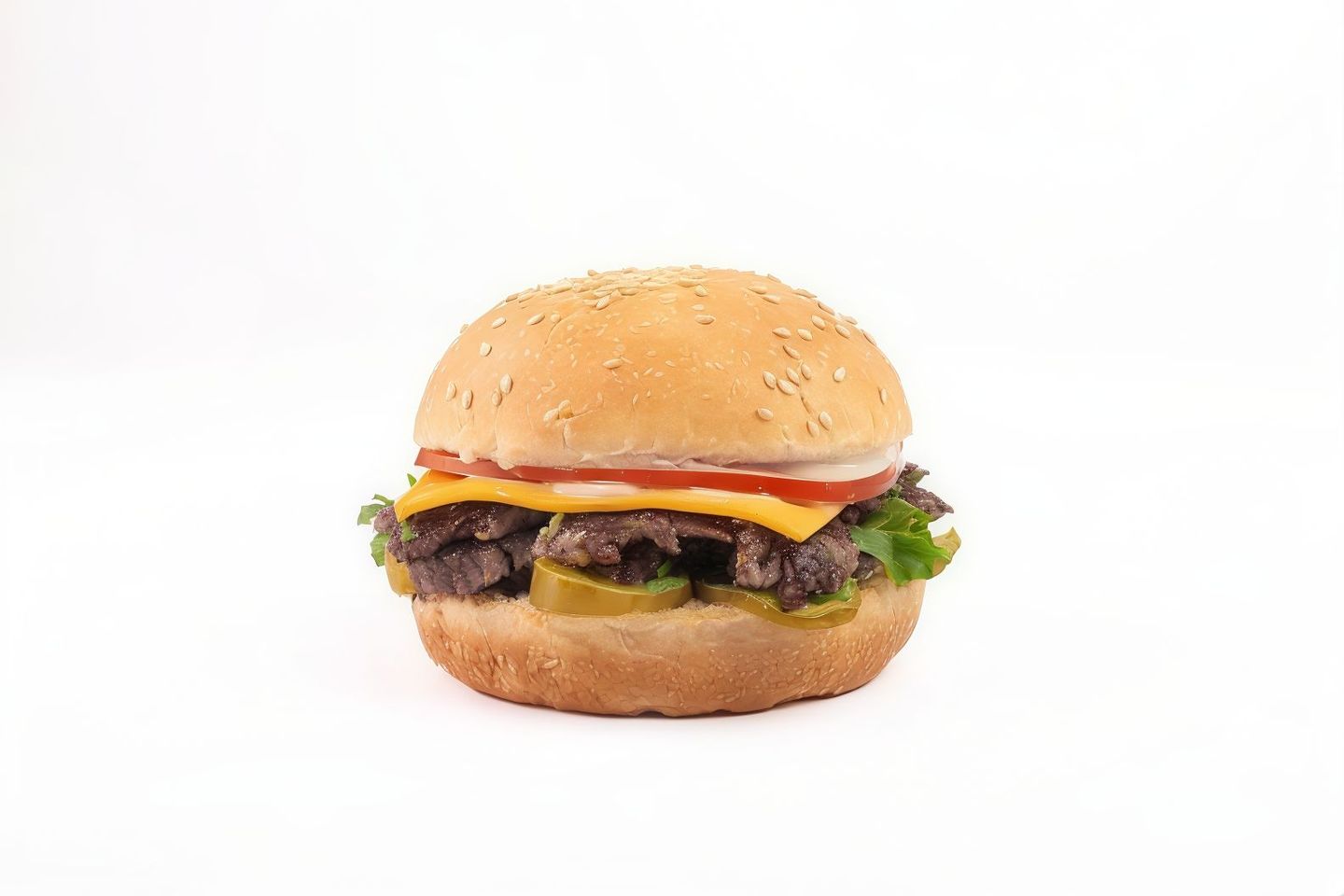 Burger Beef Shawarma