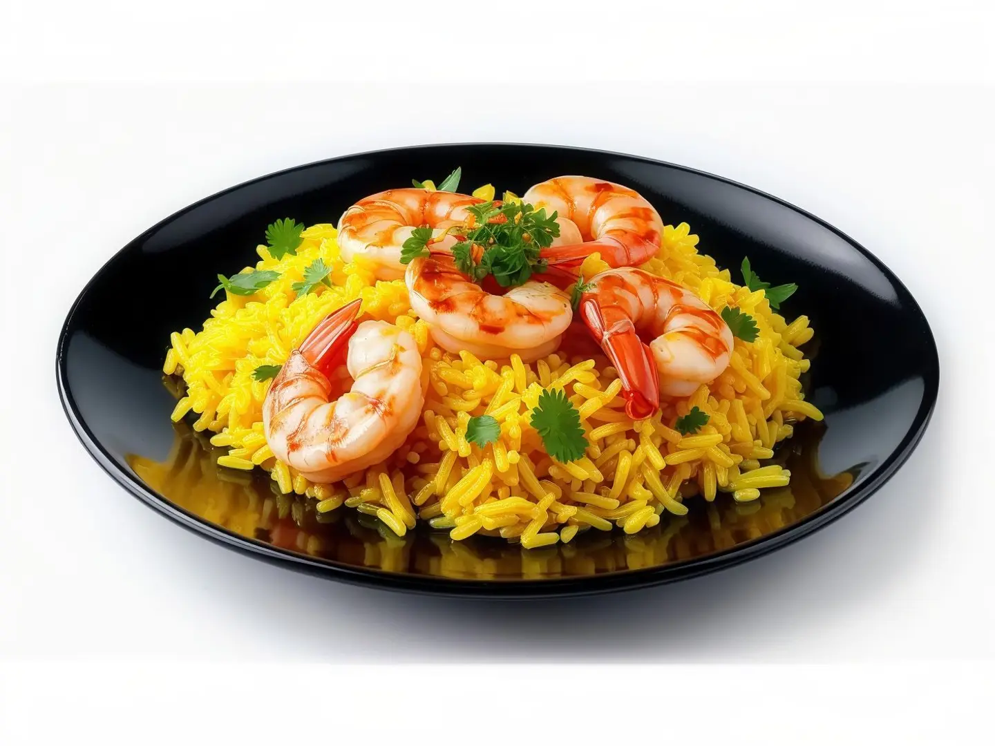 أرز سي فود بالجرجير