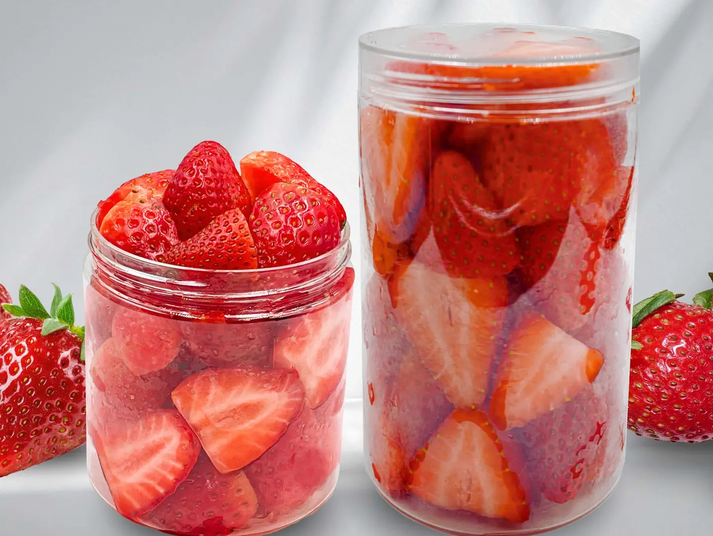 Jar Of Strawberry Pieces - Small Jar