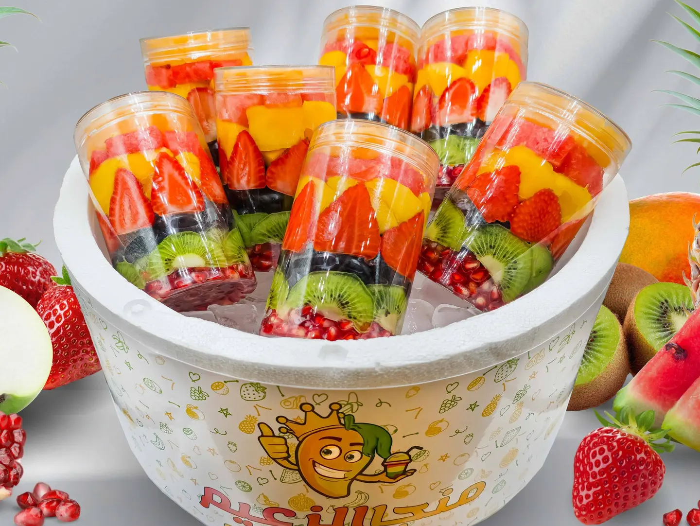 Fruit Salad Box - 5 Large Jars