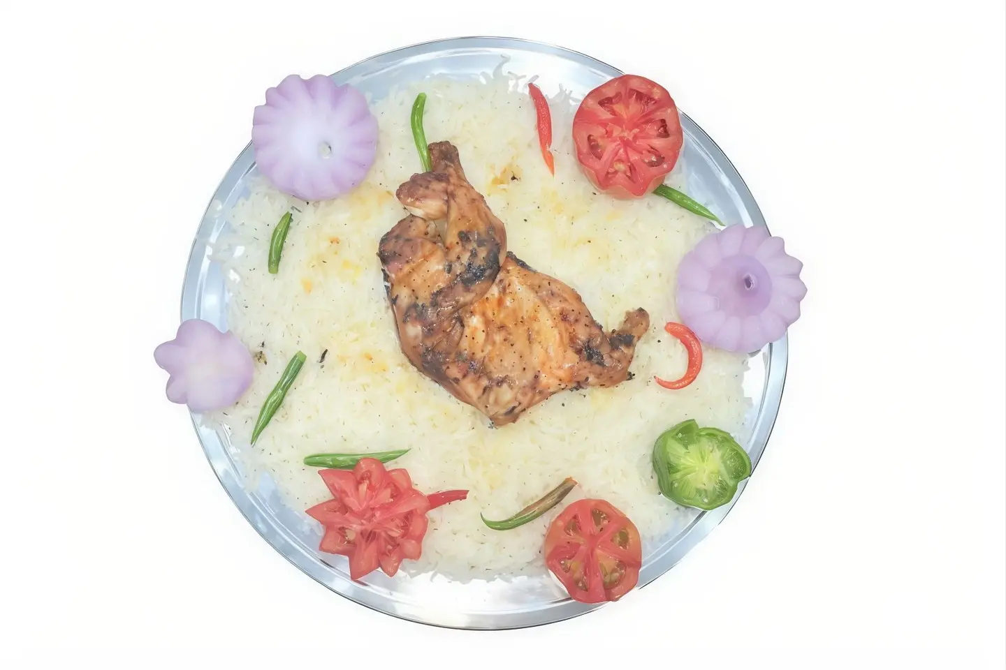 مضغوط نصف دجاج ابو كاس ابيض