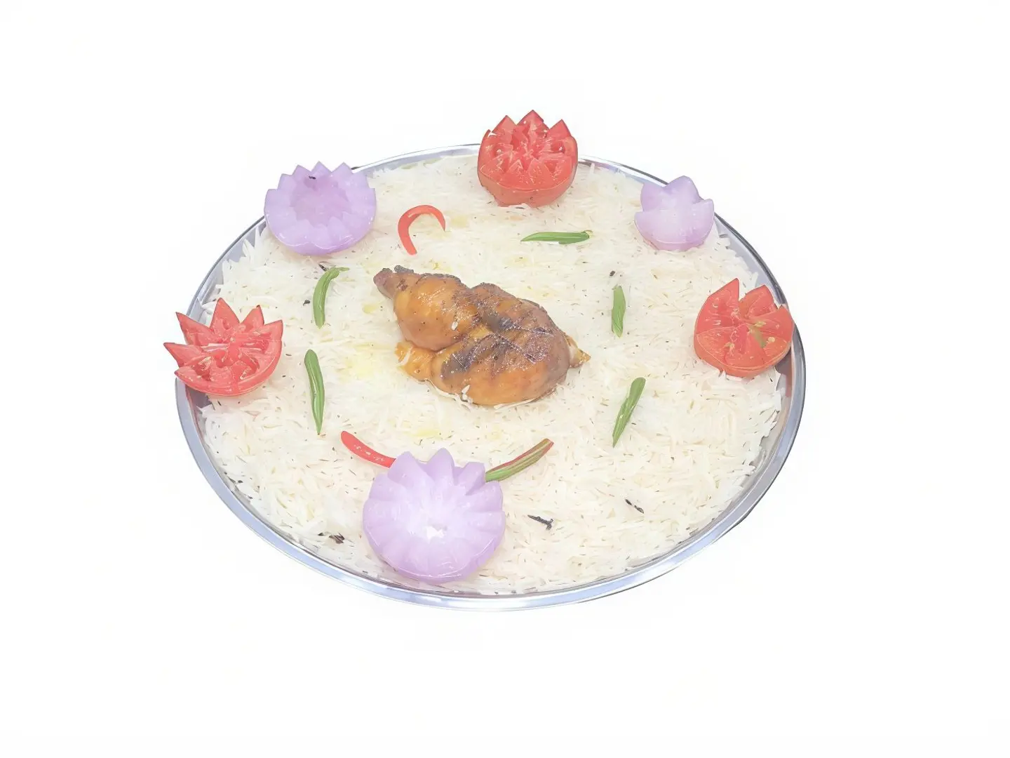 نصف دجاج شواية