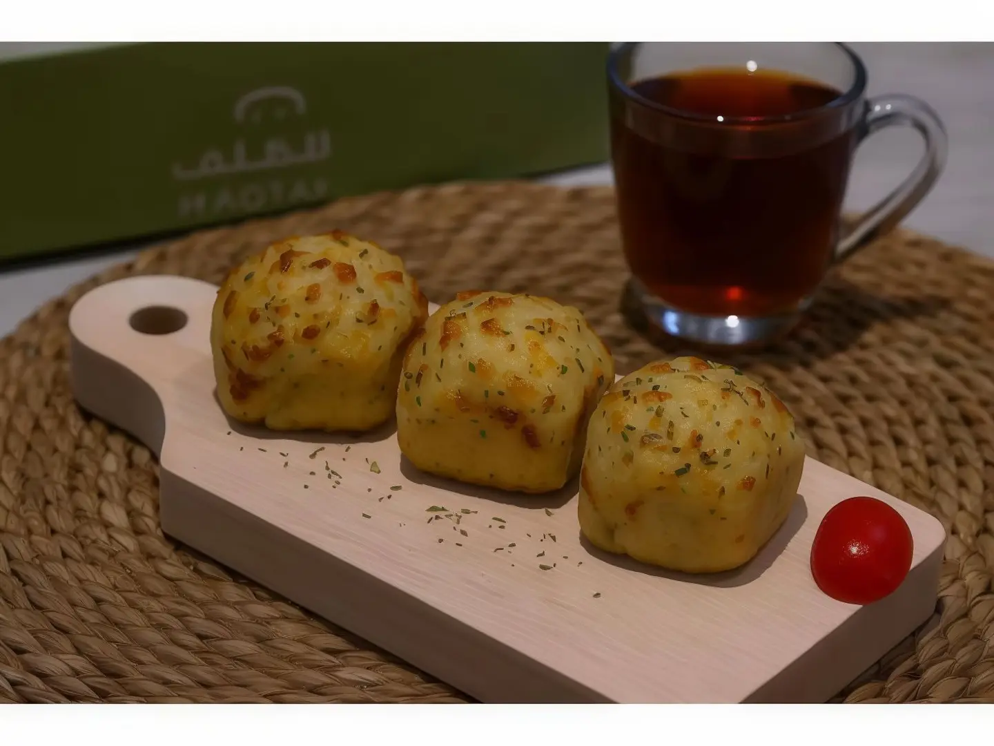 ميني فوكاتشيا جبنة نعناع
