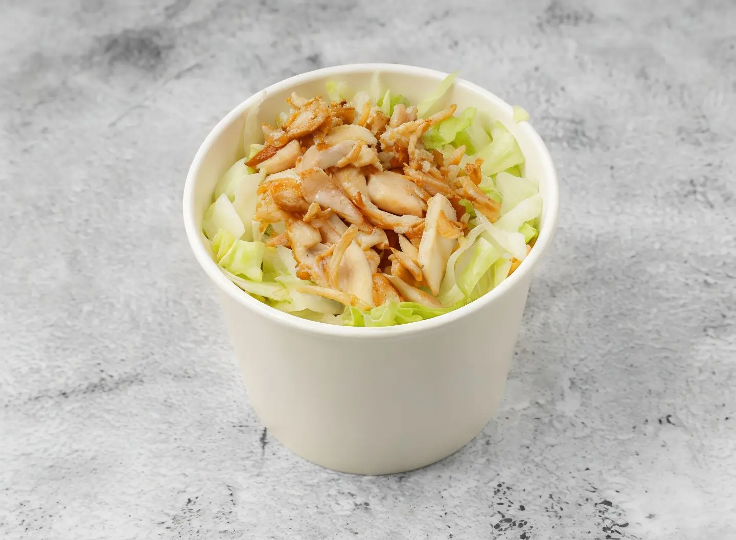 كوب شاورما سلطة