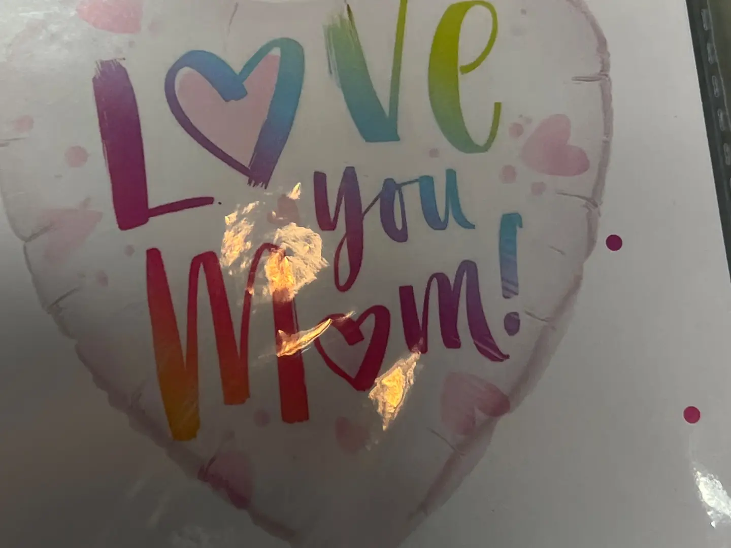 Mother's Day Heart Shaped Balloon 2